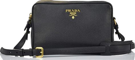 crossbody black prada bag|Prada bandoliera leather crossbody bag.